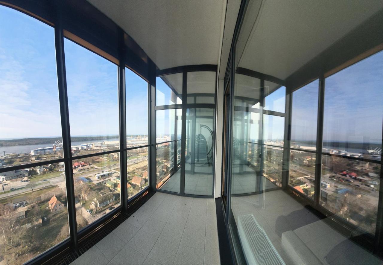 Sea View Apartment In Klaipėda Kültér fotó
