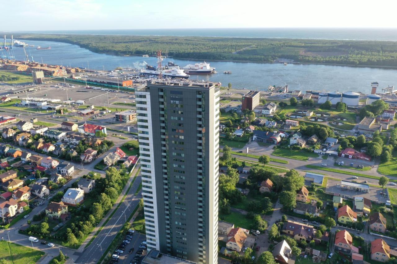 Sea View Apartment In Klaipėda Kültér fotó